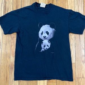 The Mountain 2007 Mom & Baby Panda Tee Size M